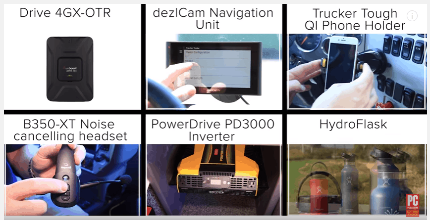 weBoost Drive 4G-X OTR plus trucker gadgets